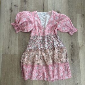 Saylor Dress small puffy sleeve